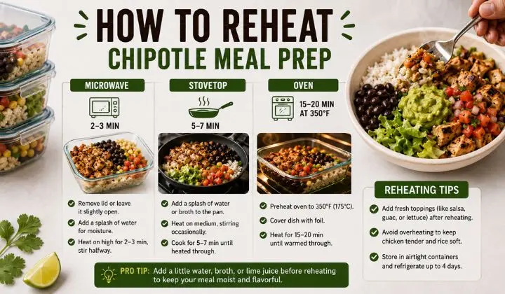 Reheat Chipotle Meal Prep