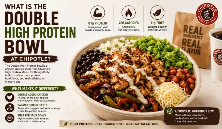 What Is the Double High Protein Bowl at Chipotle