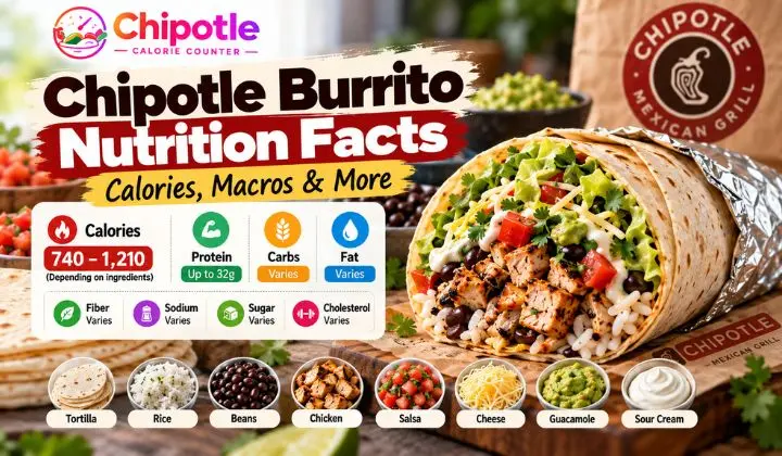 Chipotle Burrito Nutrition Facts