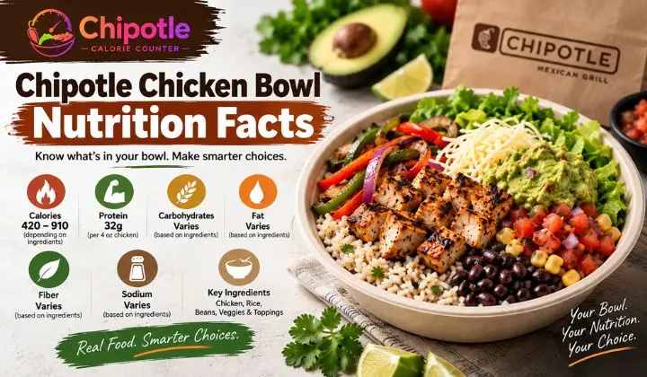 Chipotle Chicken Bowl Nutrition Facts