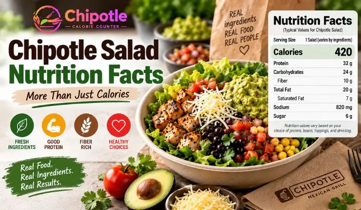 Chipotle Salad Nutrition Facts