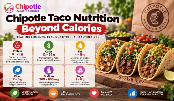 Chipotle Taco Nutrition Beyond Calories