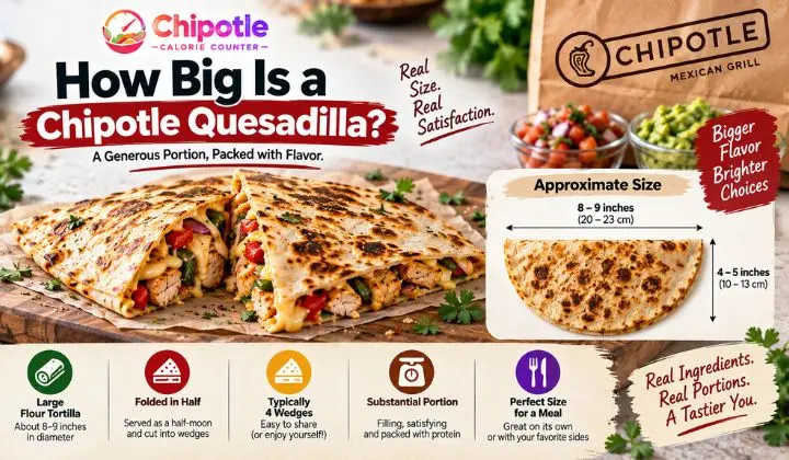 How Big Is a Chipotle Quesadilla
