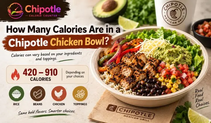 How Many Calories Are in a Chipotle Chicken Bowl