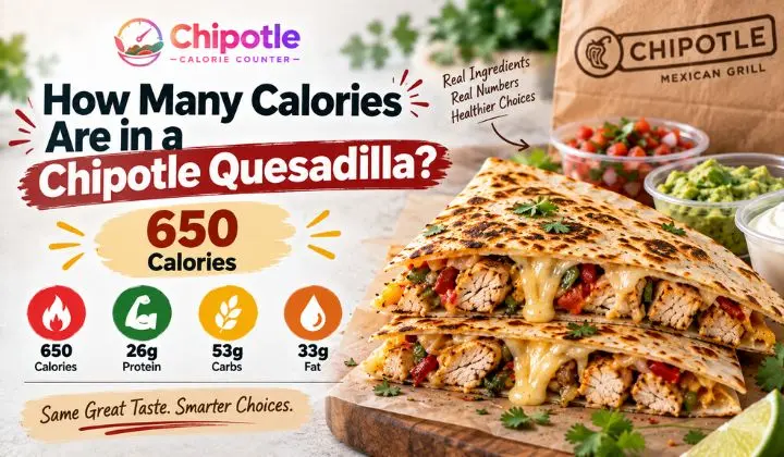 How Many Calories Are in a Chipotle Quesadilla