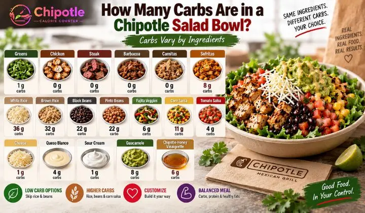 How Many Carbs Are in a Chipotle Salad Bowl
