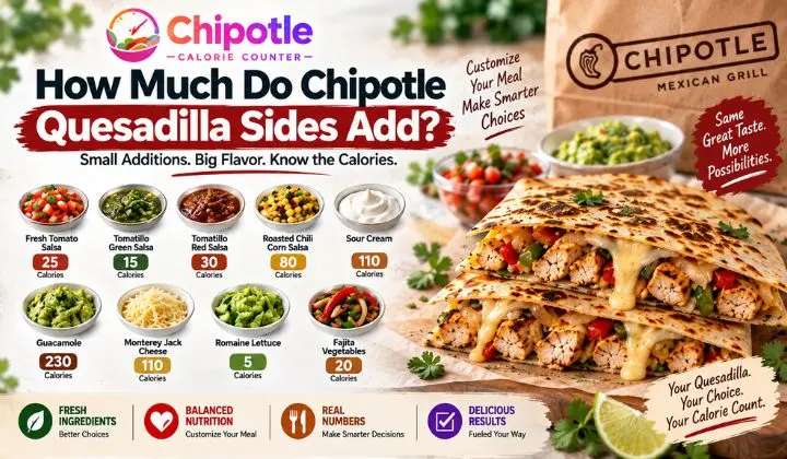 How Much Do Chipotle Quesadilla Sides Add