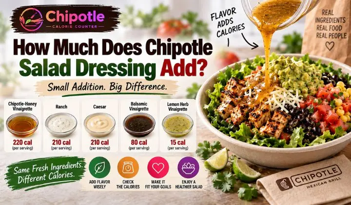 How Much Does Chipotle Salad Dressing Add