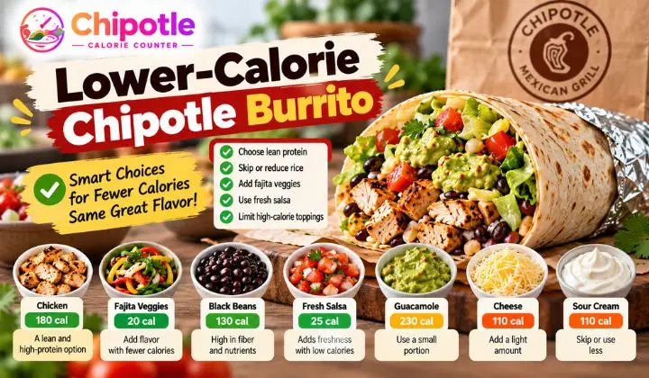 Lower-Calorie Chipotle Burrito