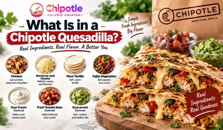 What Is in a Chipotle Quesadilla