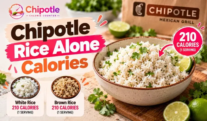 Chipotle Rice Alone Calories