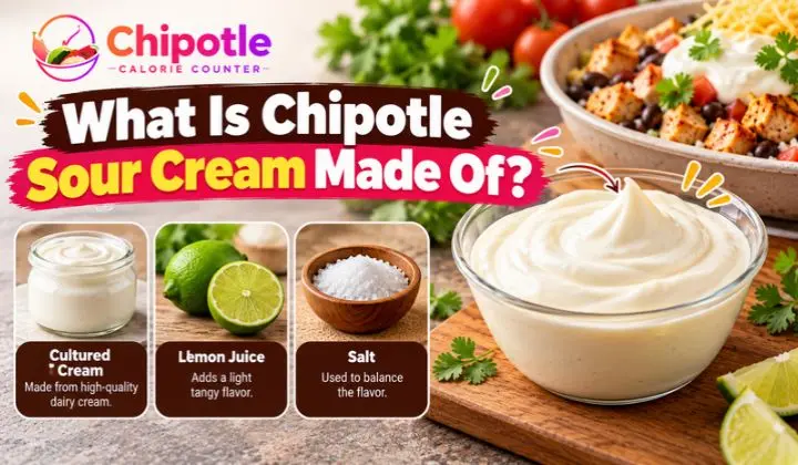 What Is Chipotle Sour Cream Made Of