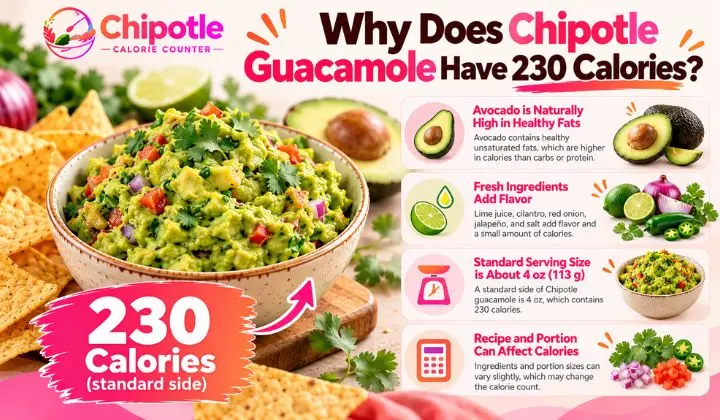 Why Does Chipotle Guacamole Have 230 Calories